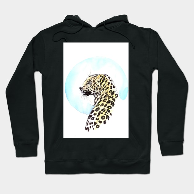 Glamour Leopard Hoodie by RavensLanding